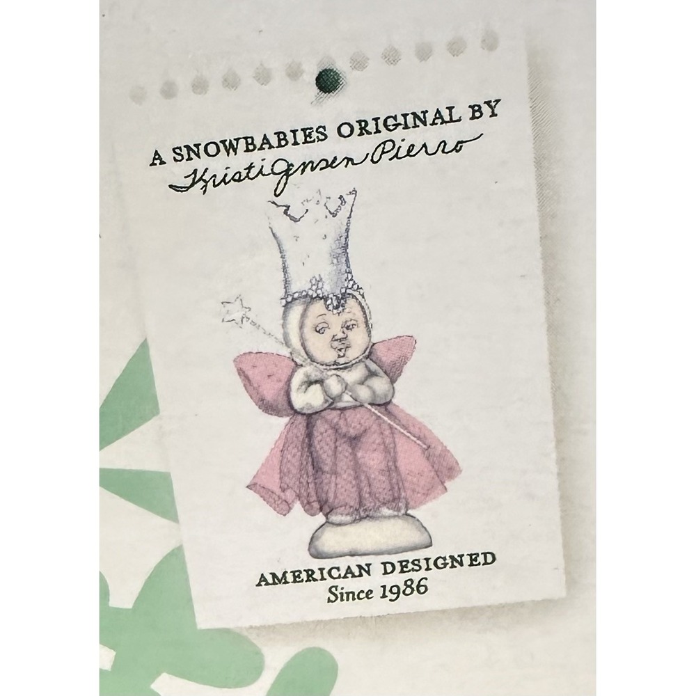 Dept 56 Snowbabies Wizard of Oz You're A Good Witch Glinda Mini Figure w/ Box